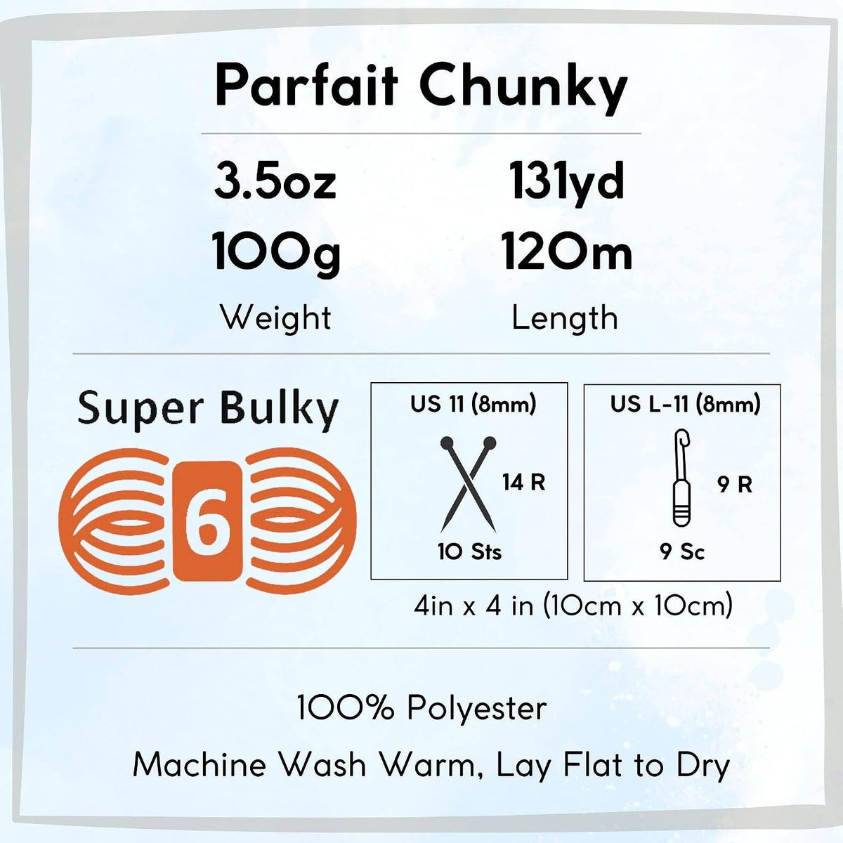 Yarns Parfait Chunky Chenille Peach 1150-22