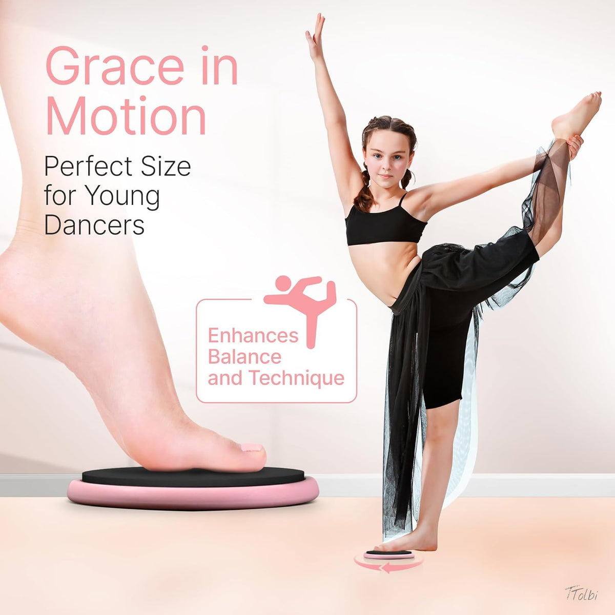 Premium Turning Boards for Dancers, Turn Board for Ballet and Ice Skating