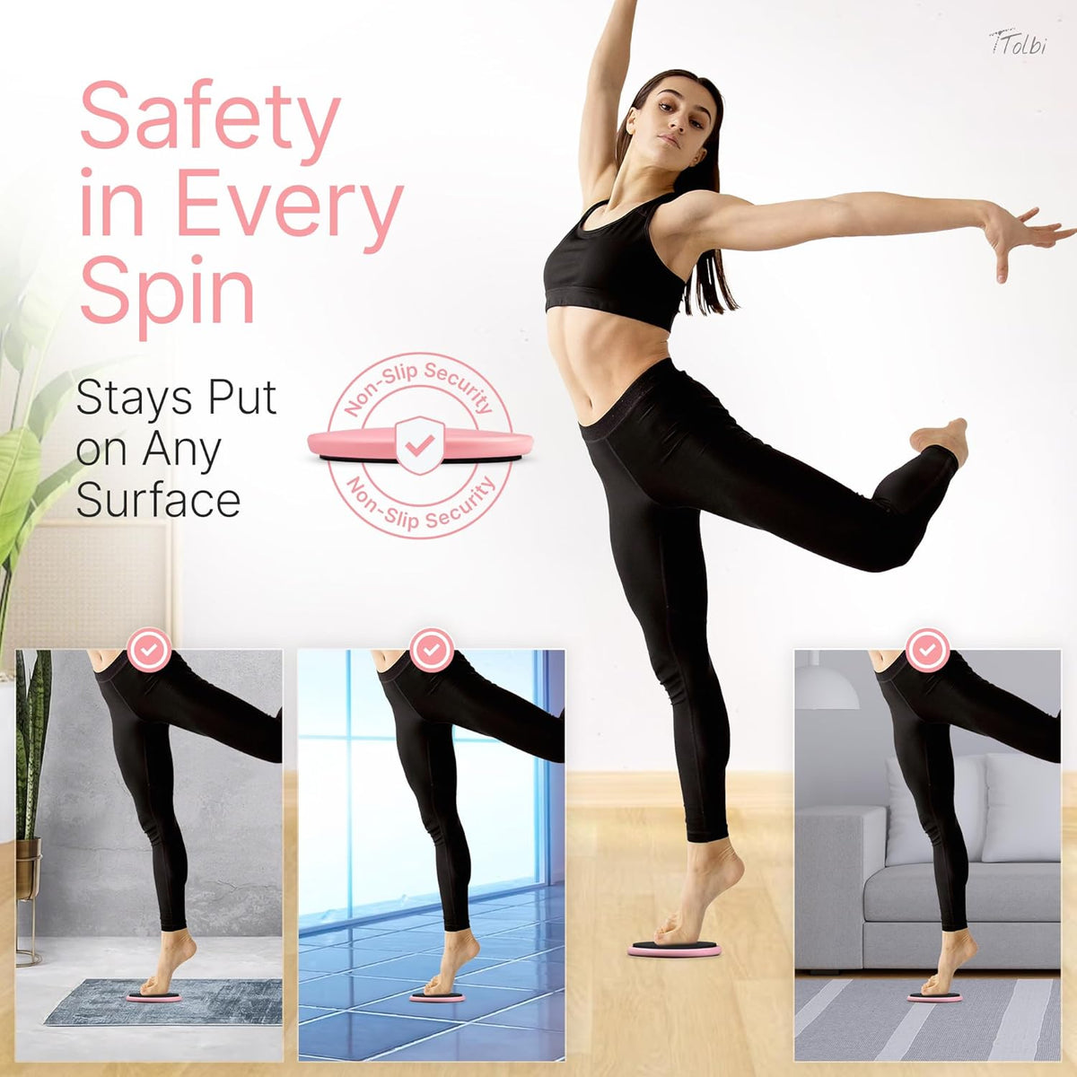 Premium Turning Boards for Dancers, Turn Board for Ballet and Ice Skating