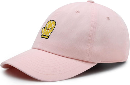 Oven Mitt Premium Dad Hat Embroidered Cotton Baseball Cap Glove