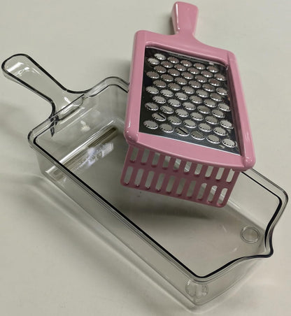Stainless Steel Grater, Pink