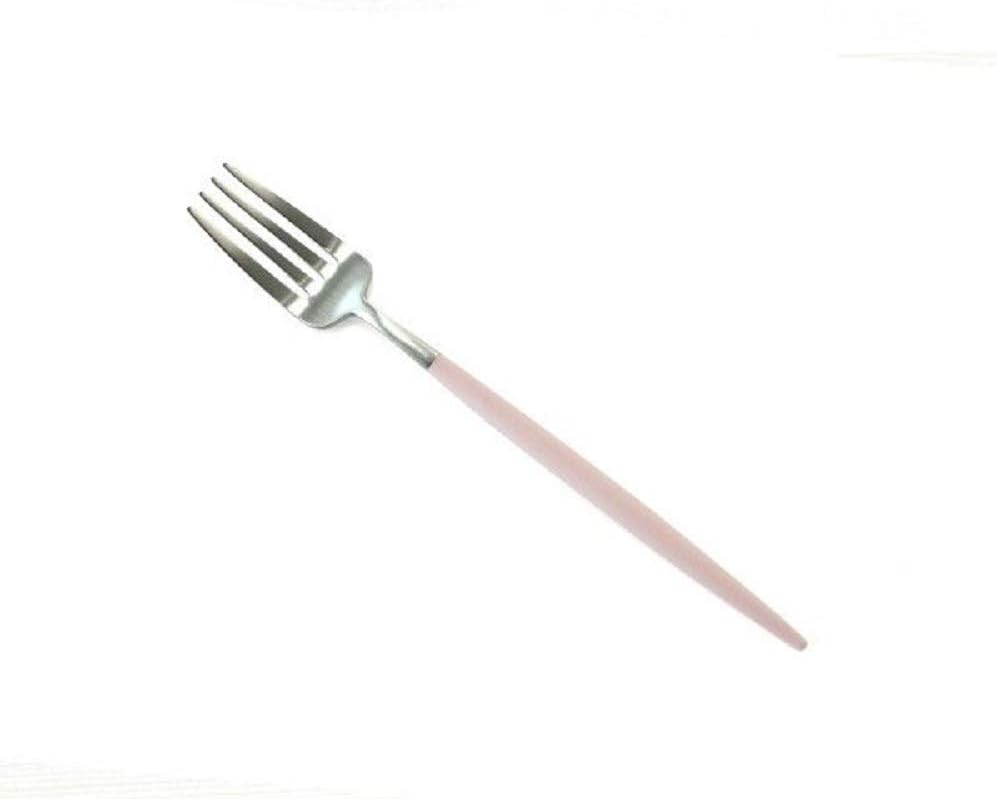 GOA Pink Silver Dessert Fork G007PK
