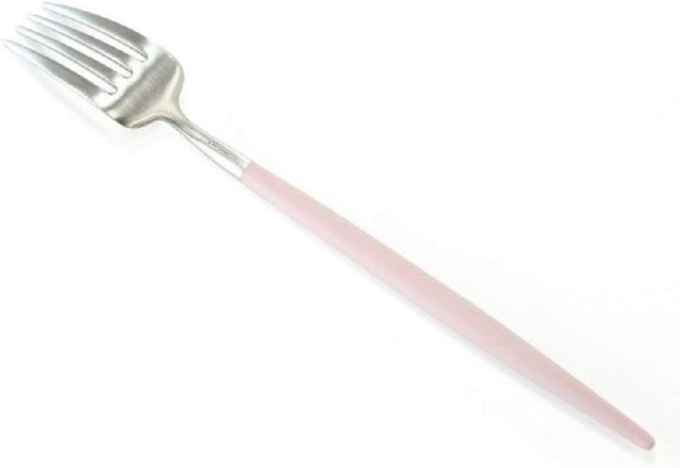 GOA Pink Silver Dessert Fork G007PK