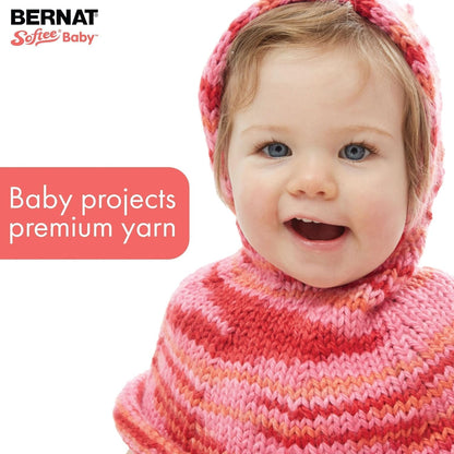 Softee Baby Yarn for Crocheting Soft, Soft Peach, 3-Pack