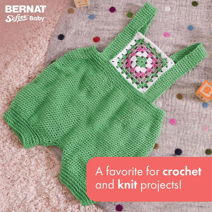 Softee Baby Yarn for Crocheting Soft, Soft Peach, 3-Pack