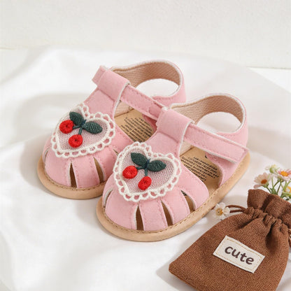 Baby Boys Girls Sandals Soft Sole Summer Infant Wedding Dress Flat Shoes Beach Sandal Newborn Crib Shoes First Walkers
