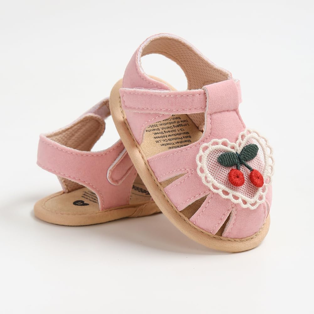 Baby Boys Girls Sandals Soft Sole Summer Infant Wedding Dress Flat Shoes Beach Sandal Newborn Crib Shoes First Walkers