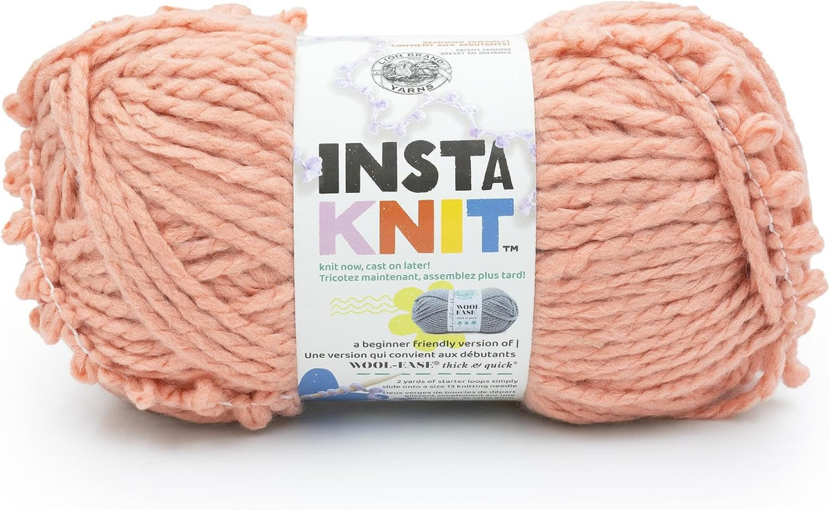 InstaKnit Beginner Yarn for Knitting, Me and The Giant Peach, 1 Pack