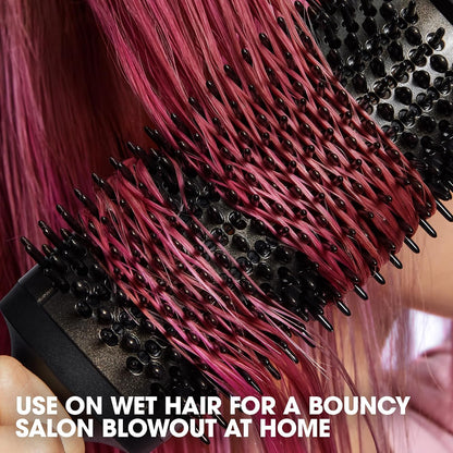 ghd Duet Blowdry-Hair Dryer Brush | Wet to Blow Dried with No Heat Damage | 3X More Volume with 24 Hour Long-Lasting Results | Blow Dry with No Fizz | 50% More Shine