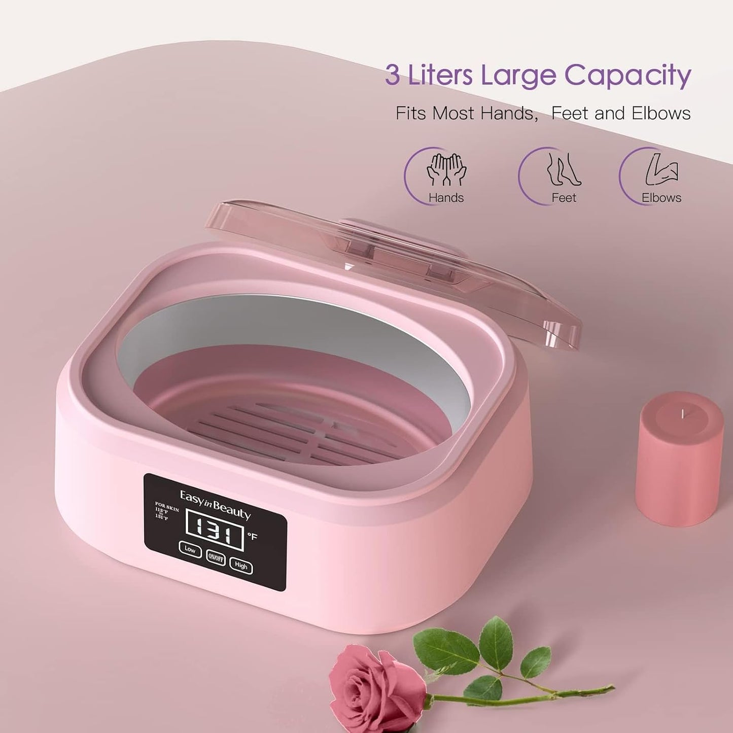 Paraffin Wax Machine for Hand and Feet with Paraffin Wax Kit