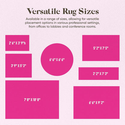 Abstract Rug 2x3 Small Rug Modern Rug Contemporary Area Rug Premium Colorful Thick Carpet for Living Room 327 Pink