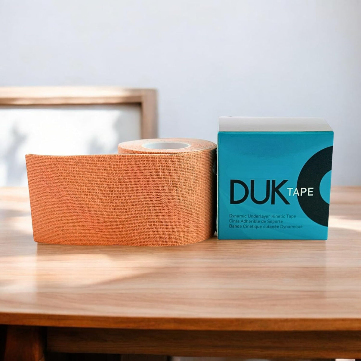 Athletic Kinesiology Tape for Nikken KenkoTherm DUK 19154, Peach, 6 Pack