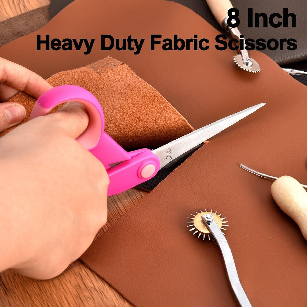 Premium Sewing Scissors Bundle: Heavy Duty Fabric, Detail Embroidery & Small Selvedge Scissors, Thread Snips for Tailoring, Dressmaking, Quilting & Arts&Crafts