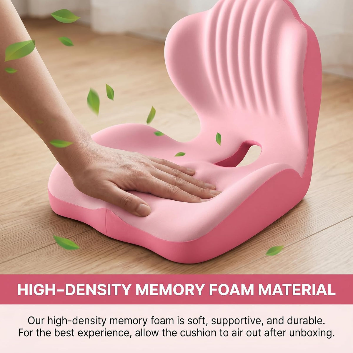 Ergonomic Lumbar & Seat Support Cushion