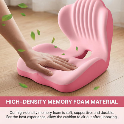 Ergonomic Lumbar & Seat Support Cushion