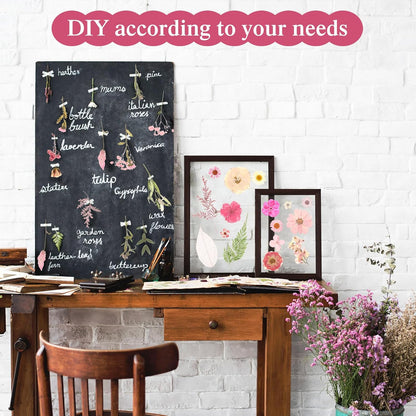 167 Pcs Real Dried Pressed Flowers Natural Dried Flowers Colorful Daisy Mixed Wildflowers Leave for DIY Candle Resin Nails Jewelry Pendant Crafts Floral Art(Pink,Candy Style)