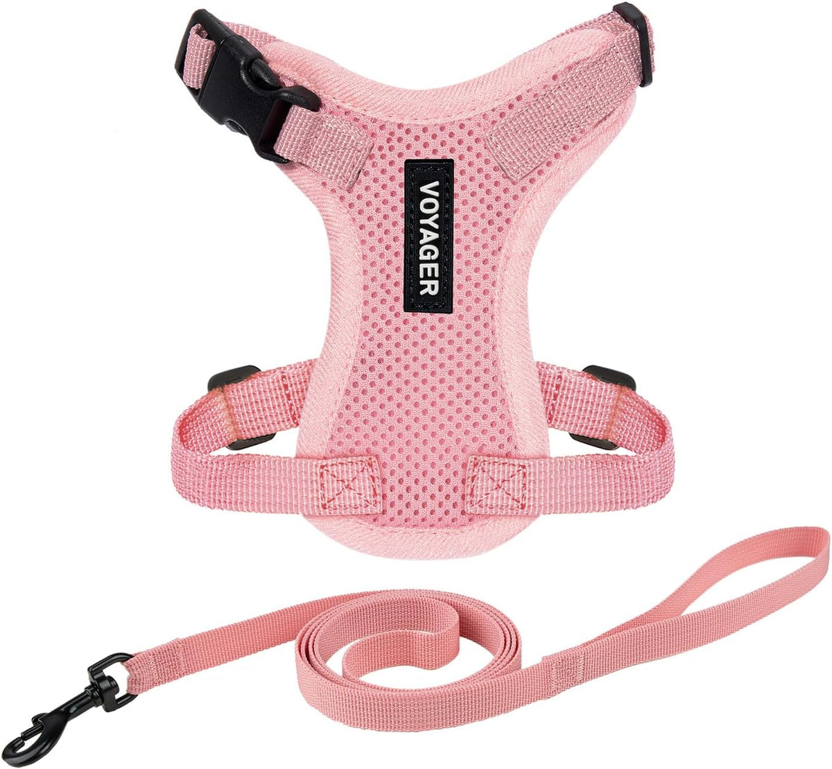 Voyager Step-in Lock Cat Harness & Leash Set - Pink, S