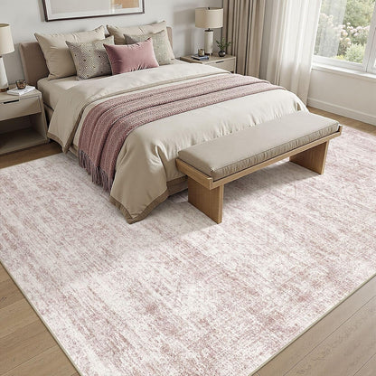 6x9 Area Rugs Abstract Distressed Washable Large Living Room Rug