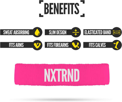 1 Pair Bicep Bands, Sweat-Absorbent Arm Sweatbands, Football Accessory