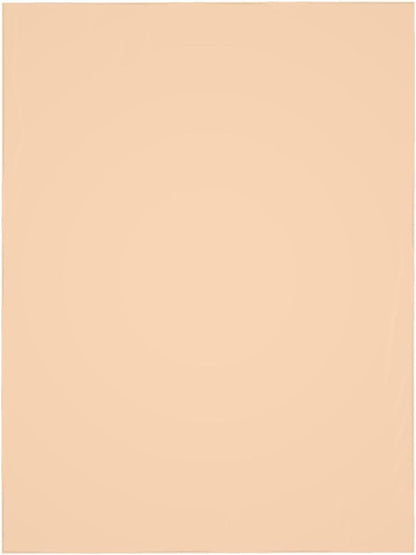 Pastel Peach Solid Color Classic Elegant Rectangle Table Cloth Soft Washable Oblong Tablecloth Covers for Kitchen & Table Linens 54" x 72"