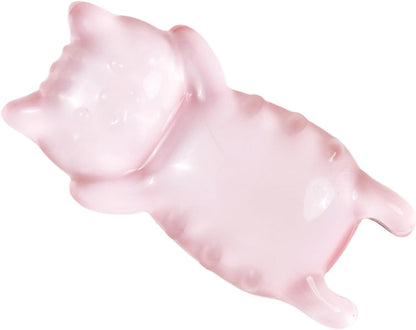 Ergonomic Gel Mouse Wrist Rest, Pink Cute Cat Mouse Wrist Rest
