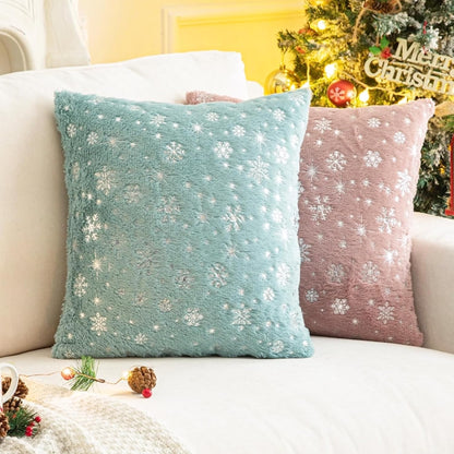 Soft Faux Fur Fuzzy Cute Throw Pillows Covers 18x18 Inch Pack of 2