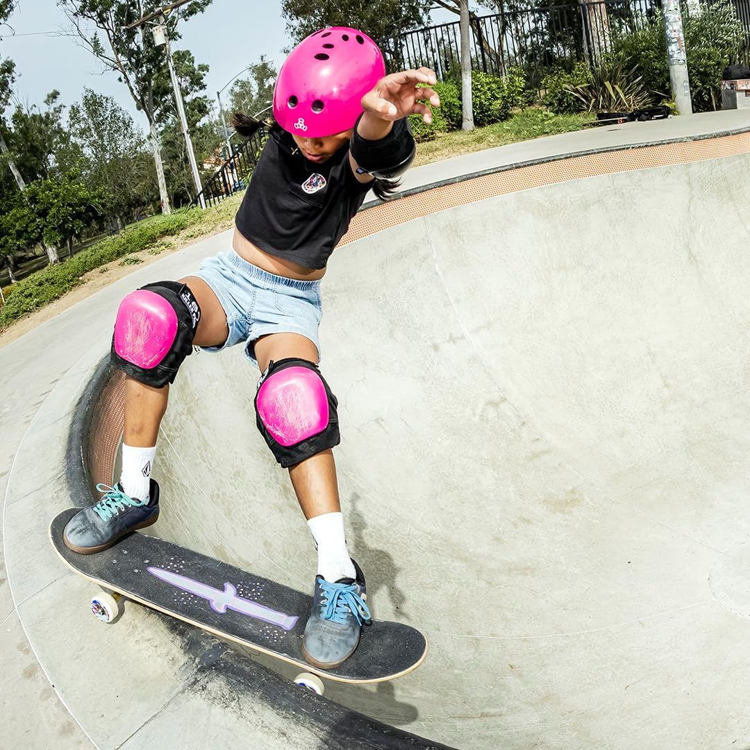 Triple Eight Certified Sweatsaver Helmet for Skateboarding, BMX, Roller Derby, Roller Skating, Inline Skating, Scooter and Bike