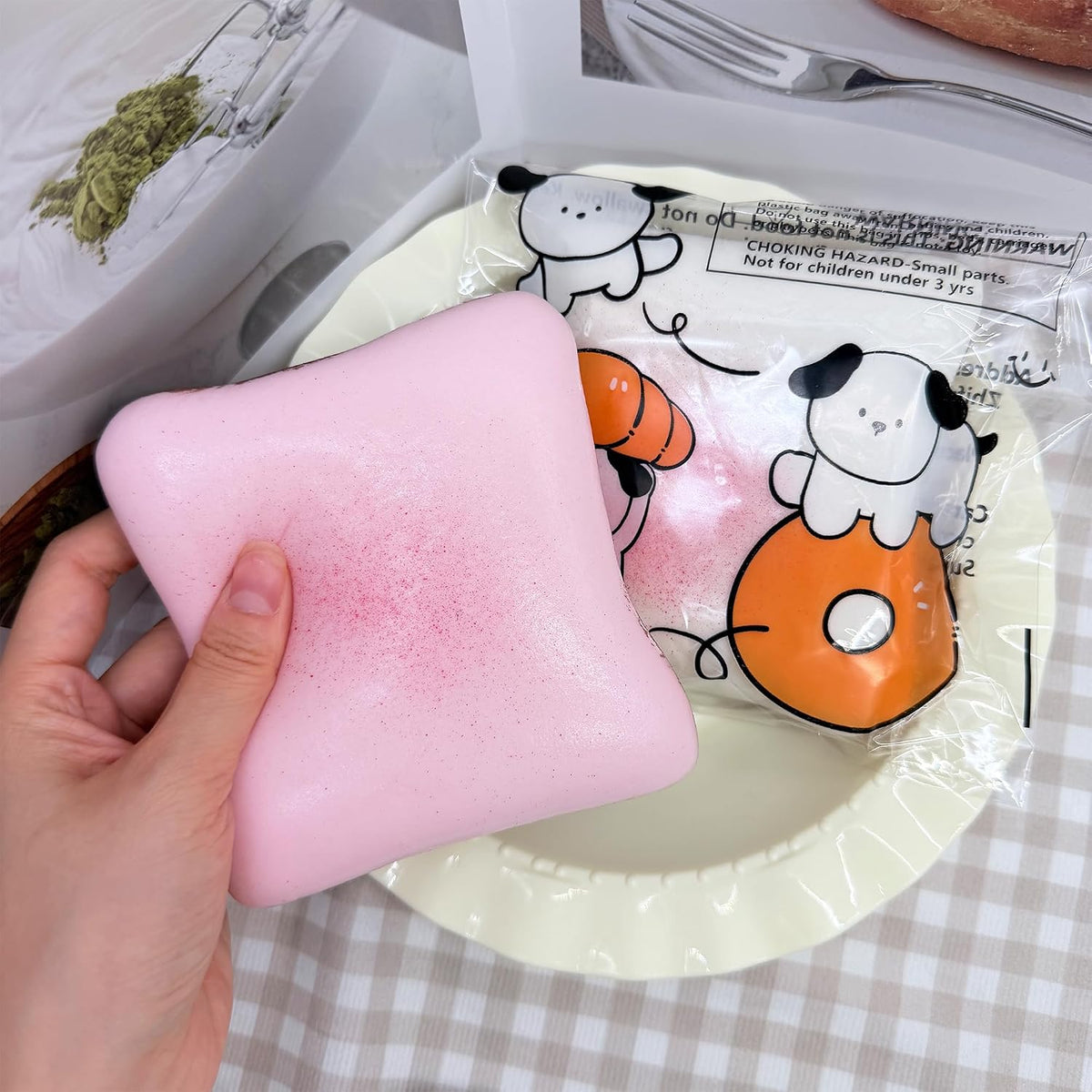 Bread Butter Squishy,Slow Rising Squishy，Stress Balls，Fidget Toy