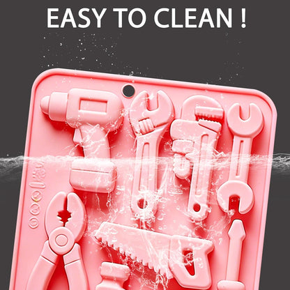 Tools Silicone Mold for Chocolate Candy Fondant 8 Cavities