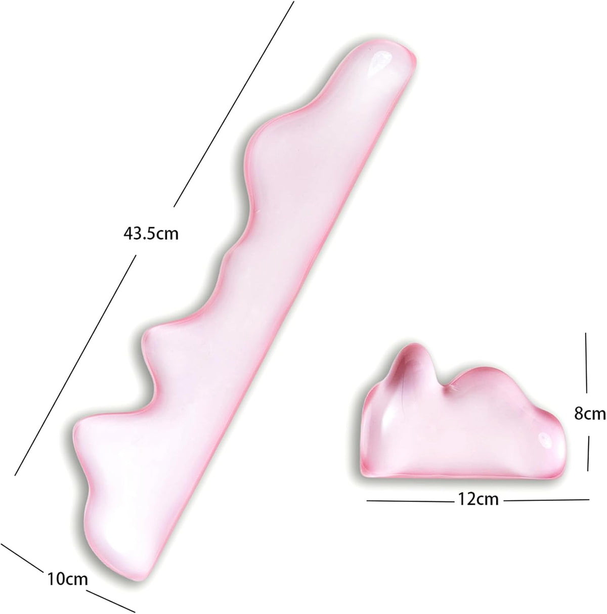 Gel Keyboard and Mouse Wrist Rest Set, Pink Wrist pad for Computer Keyboard