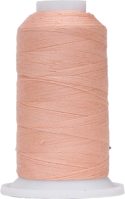 Polyester All-Purpose Sewing Thread, 600m 50S/3, Dark Peach | All-purpose polyester sewing thread for garments, crafts, repairs and machine sewing. Strong, smooth thread for everyday use.
