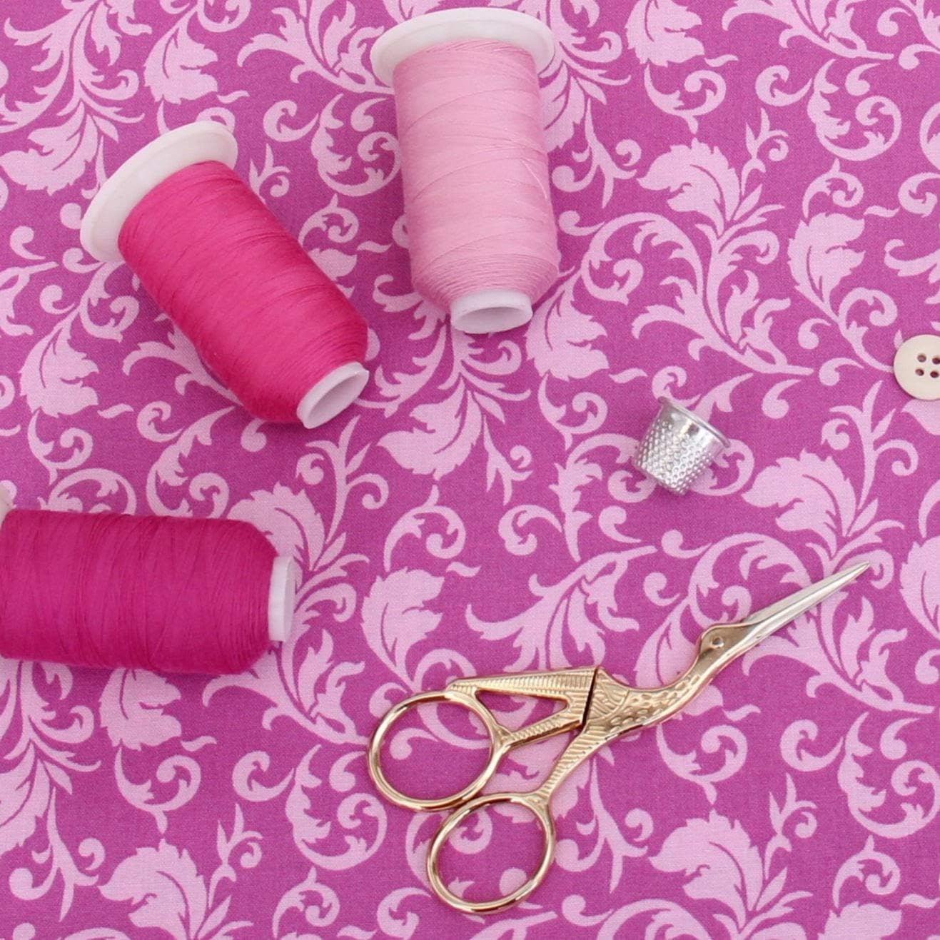 Polyester All-Purpose Sewing Thread, 600m 50S/3, Dark Peach | All-purpose polyester sewing thread for garments, crafts, repairs and machine sewing. Strong, smooth thread for everyday use.