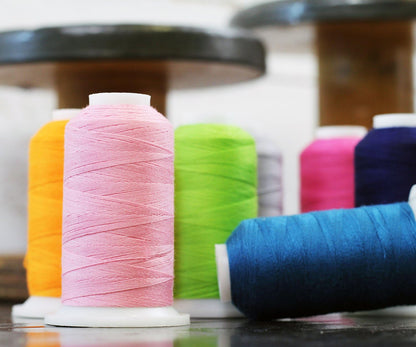 Polyester All-Purpose Sewing Thread, 600m 50S/3, Dark Peach | All-purpose polyester sewing thread for garments, crafts, repairs and machine sewing. Strong, smooth thread for everyday use.