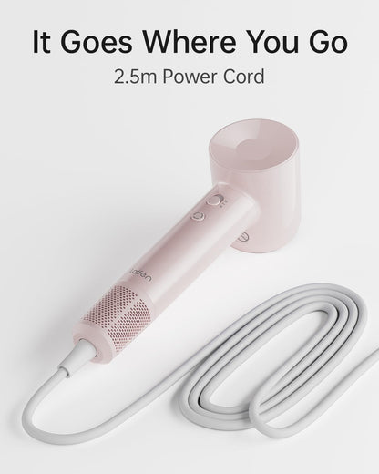 SE Lite High-Speed Ionic Hair Dryer with Diffuser, Pink