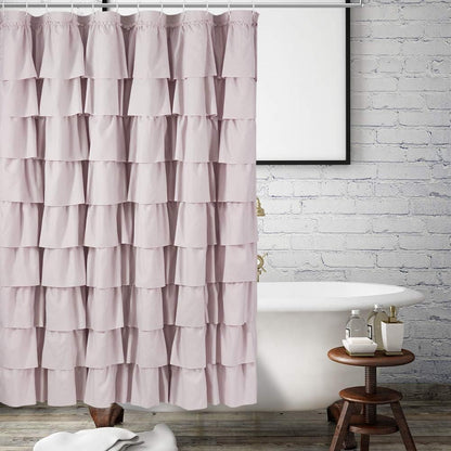 Mauve Shower Curtains for Bathroom, 72x72, Coquette Feminine Aesthetic