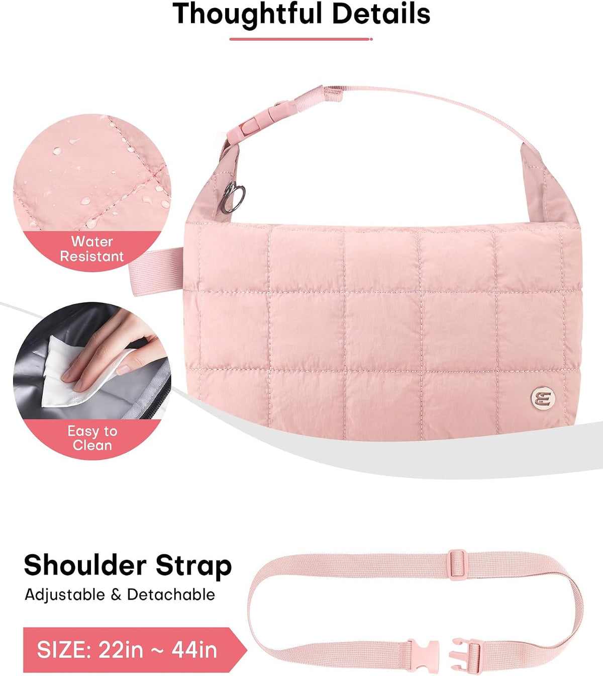 Insulated Lunch Bag for Women, Leakproof Puffer Lunch Box