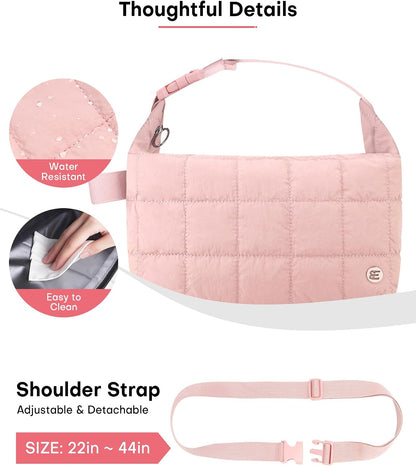 Insulated Lunch Bag for Women, Leakproof Puffer Lunch Box
