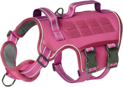 Dog Harness Medium Sized Dog, No Pull Dog Vest with Molle System
