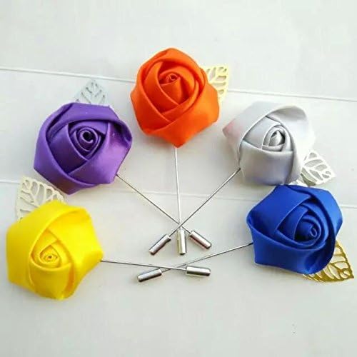Gentleman's Essentials Premium Handmade Flower Lapel Pin Boutonniere