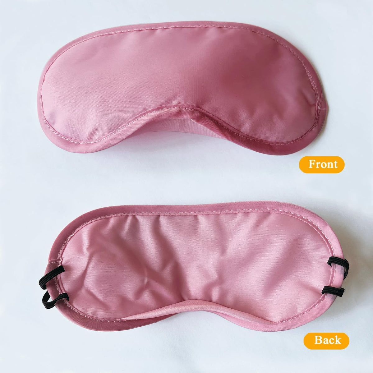 6 Pack Blindfold Eye Mask Cover Sleep Mask for Party Games Travel Sleep Team Build Party Supply with Adjustable Strap for Women Men Kids, Pink
