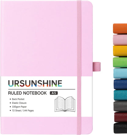Ruled Notebook/Journal - Classic Lined Journal/Notebook, 5.3" x 8.26"