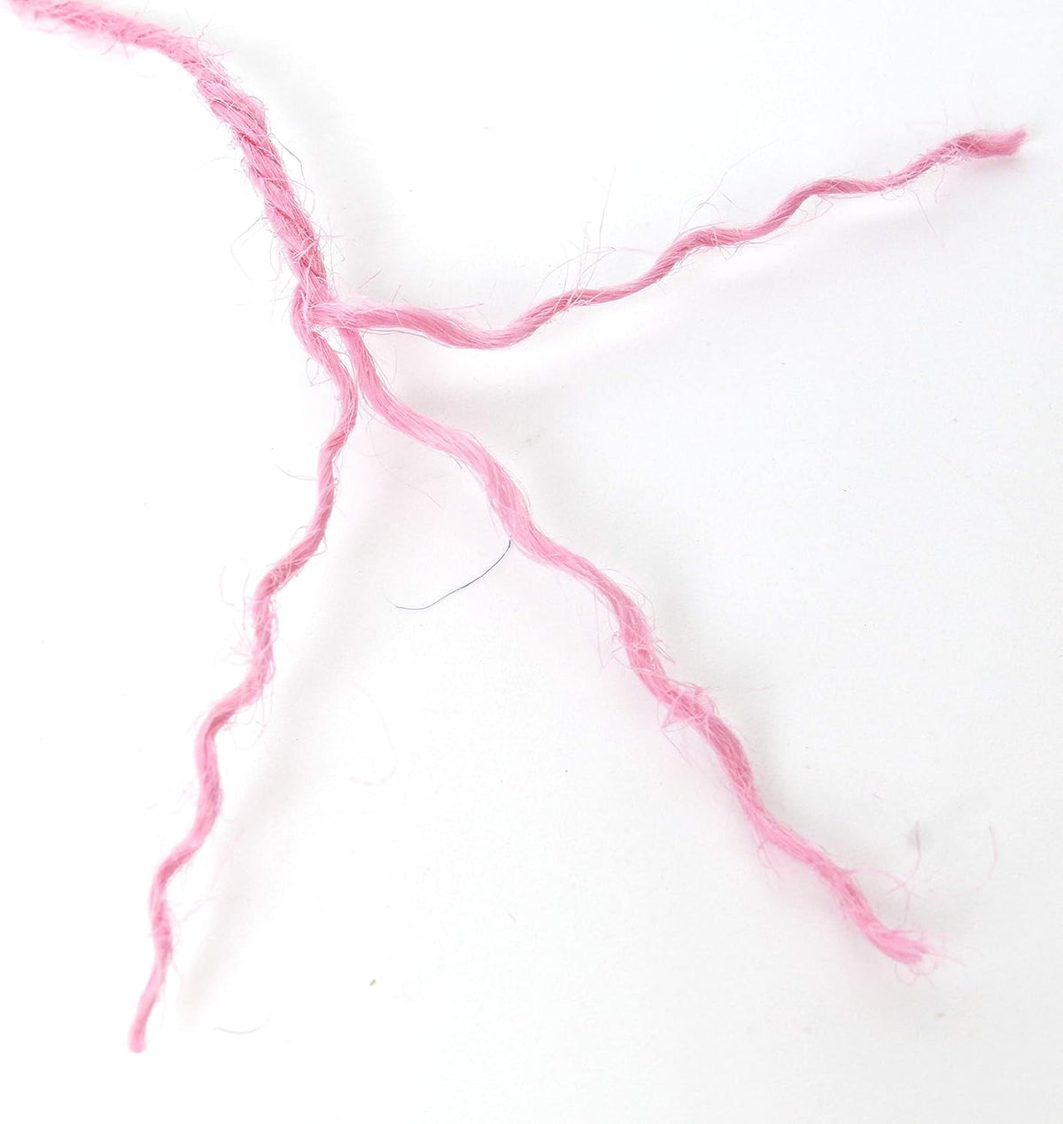300 Feet Natural Jute Light Pink Twine String for Crafts Gift Christmas Decoration Durable String for Gardening Applications(Pink)