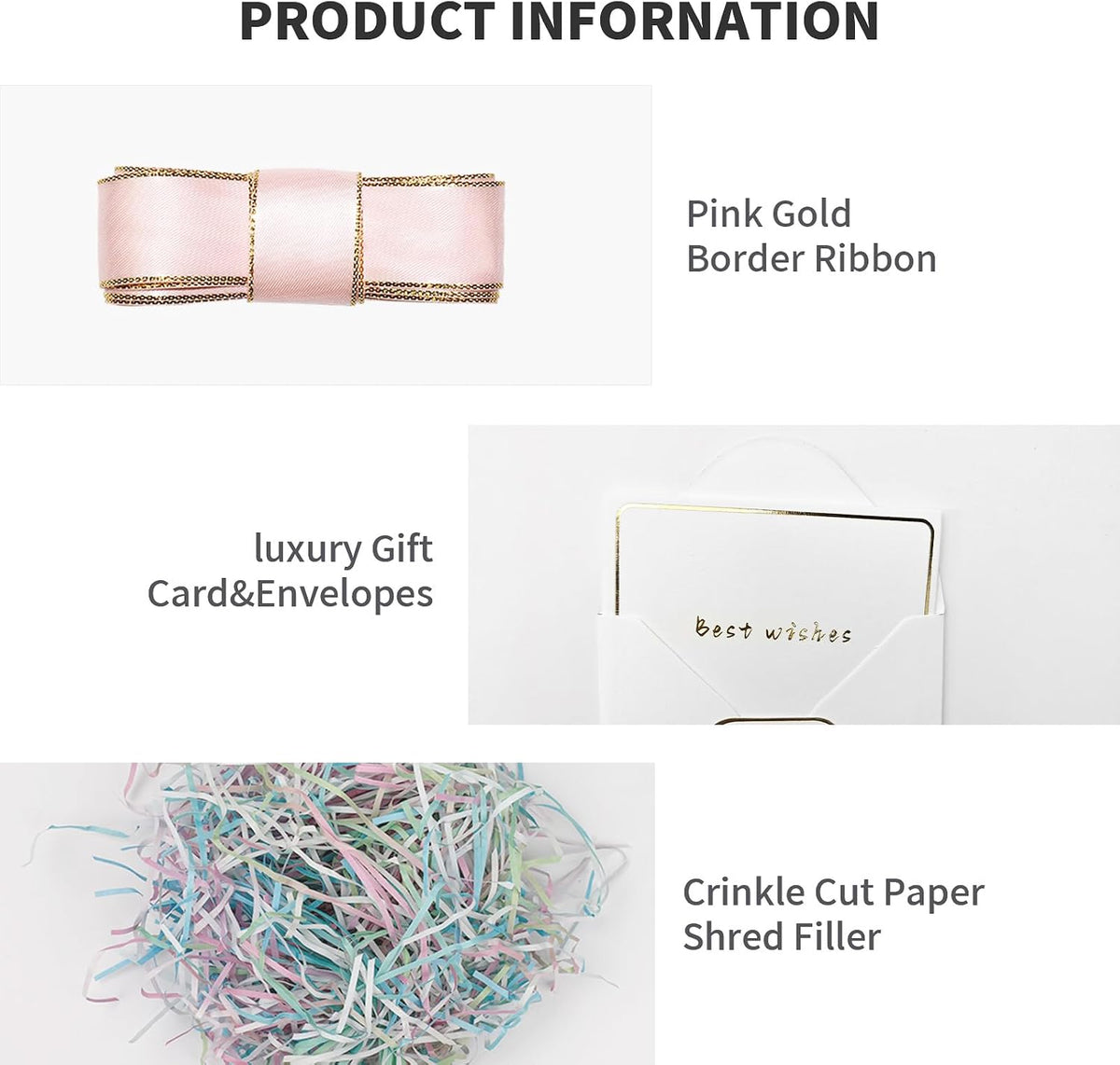 Large Pink Gift Box with Lid 16.5x13x5.5 inches