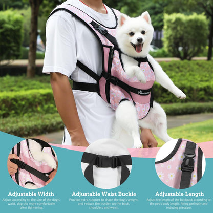 Pet Front Carrier Backpacks for Small Medium Dogs