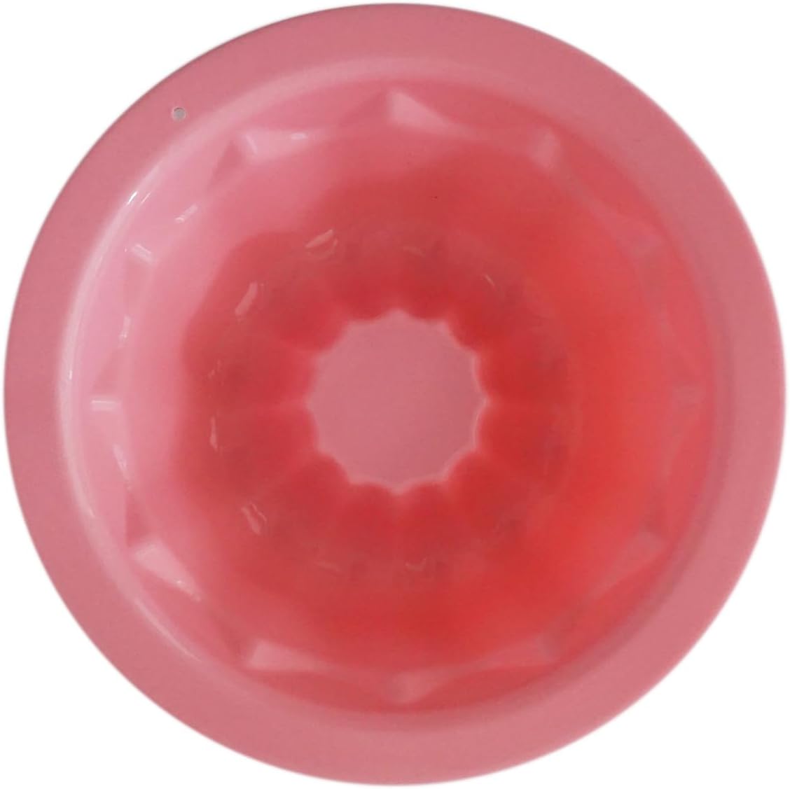 Silicone Fluted Cake Pan 4 Inch, Nonstick Pumpkin Baking Mold