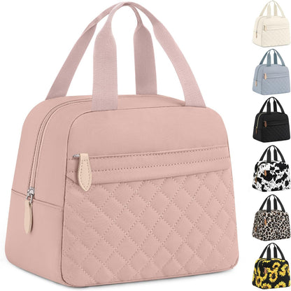 Insulated Small Lunch Bag for Women, Portable Lunch Box Adults