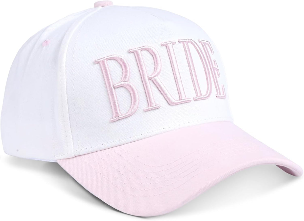 Bride Trucker Hat |Wedding Cap for Bride-to-Be，Bach Party Decorations, Bridesmaid Gift, Bridal Headwear,Wedding Cap
