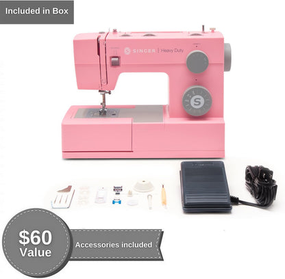® 4411 (Pink) High Speed Heavy Duty Sewing Machine with Accessories