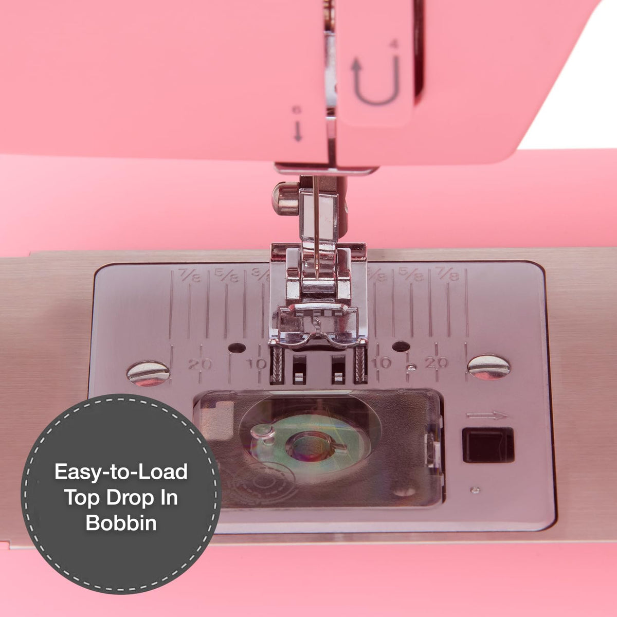 ® 4411 (Pink) High Speed Heavy Duty Sewing Machine with Accessories