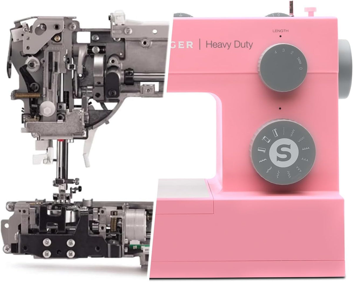 ® 4411 (Pink) High Speed Heavy Duty Sewing Machine with Accessories